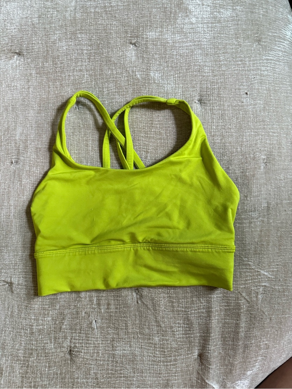 lululemon energize longline bra